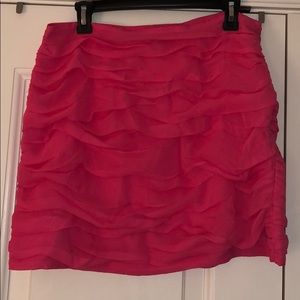 Bloomingdales Aqua hot pink skirt